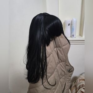 Sleek Black Hair Extension